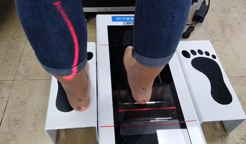3d足底扫描仪对于足部健康评测，如扁平足、高弓足的评测等
